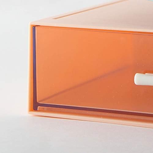 DJLSS Многофункционален Мини-Кутия за съхранение на Выдвижного Тип Пластмасов Козметична Кутия За Грим, Кутия За съхранение на Настолна Кутия За съхранение на Дома и
