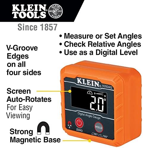 Дигитален влагомер General Tools MMD4E, цифров електронен Човекът Grays & Klein Tools 935DAG, измерва гама от 0-90 и 0-180