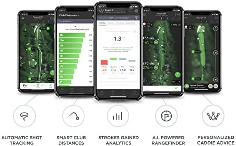 Най-добрата система за проследяване на игрище за голф с първият в света на GPS-далекомер, базирани на изкуствен интелект
