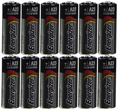 Батерията Energizer в а23, 12, височина 1,8 инча, широчина-5 см, дължина 2,9 инча (в опаковка 12 броя)