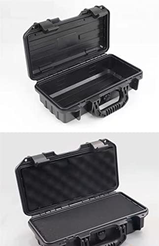 LAKIKAgjh Кутия за Инструменти Toolbox Обзавеждане Хардуерна Защитна Кутия за Оборудване с Дълъг Калъф За Съхранение на Водоустойчив, устойчив на удари Каишка Гъба Органа