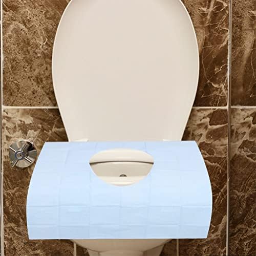 Пътна Тоалетна Хартия, Покривала за тоалетна чиния за Еднократна употреба Седалка за тоалетна чиния В Индивидуална Опаковка за Възрастни, Бременни, Деца Приучение