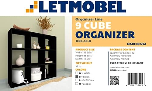 Letmobel Cube Organizer | Органайзер за библиотечка с рафтове за съхранение на Кубчета | Органайзер за съхранение на Кубчета със собствените си ръце | Органайзер за рафтове за