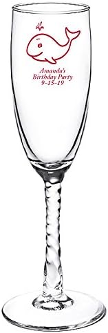 Висока чаша с Персонализирани Цветен принтом - Малко Кит - Червен - 144 опаковка