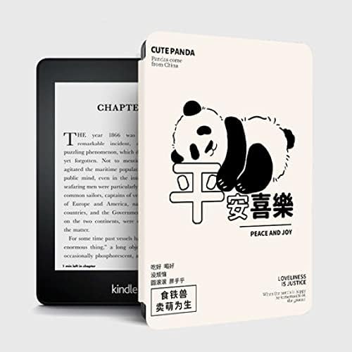 Калъф-за награда Kindle от изкуствена кожа, произведено за Kindle eReader и Kindle Paperwhite 2021 Signature Edition е с 6,8-инчов екран [Сладък заек], D
