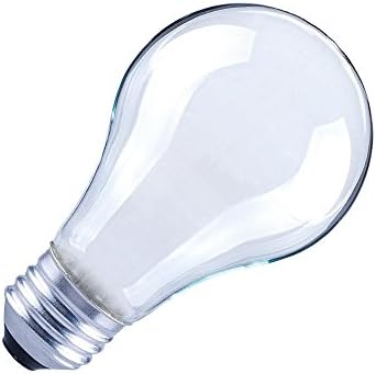 Global Value Lighting FG-03171 Реколта led лампа с регулируема яркост с нажежаема жичка от матирано стъкло A19 мощност