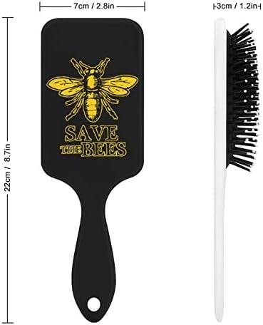 Запазване на Пчелите Четка За Коса Скъпа Четка На Въздушна Възглавница Гребен за Мъже И Жени, Подарък За Косата