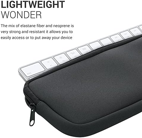 неопреновый калъф kwmobile, съвместим с клавиатура Apple Magic Keyboard - Калъф за мека своята практика за клавиатура - Тъмно
