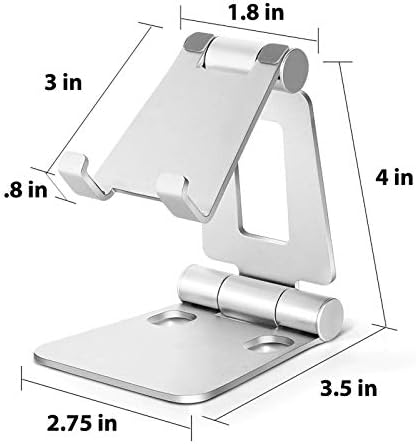 PRO Viewing Stand подходящ за вашия десктоп на притежателя на Asus ME172V, той е регулируем, преносим, здрав, издържа до 13 инча екрани и тежи 20 килограма! [Сив]