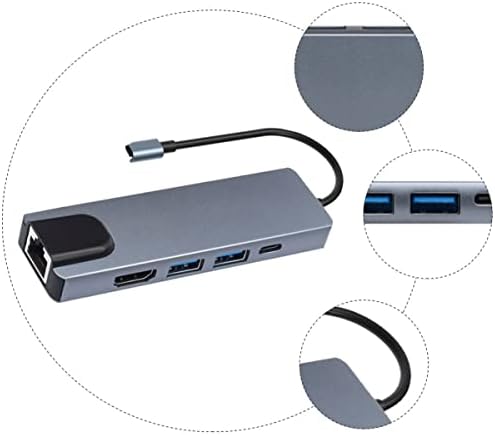 SOLUSTRE 3. 0 USB Type c USB hub Адаптер hub USB-хъб Адаптер хъб, 5-in-