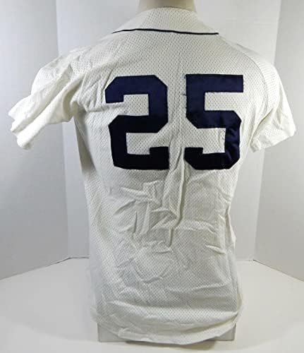 1989-91 Детройт Тайгърс 25 Отработване на отбивания в бяла Тениска 42 DP21415 - Използваните в играта тениски MLB