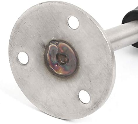 Гумена кръгла основа X-DREE От неръждаема Стомана, с външен ограничител на вратата дължина 90 мм (неокисляемая основа Acero de