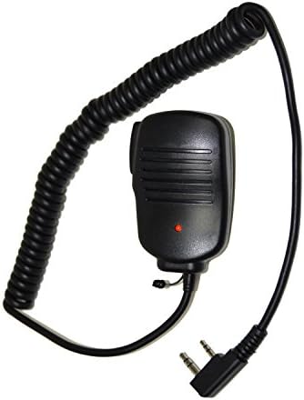 Микрофон HQRP 2 Pin ПР Mini Speaker е Съвместим с Baofeng BF-888, BF-888S, BF-999, BF-999S + HQRP Sun Meter
