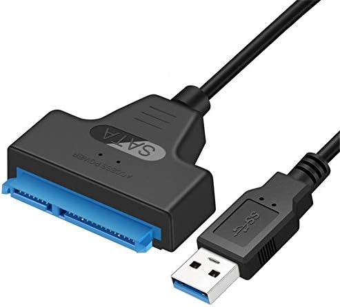Кабел-адаптер JacobsParts USB 3.1 Type C за SATA III SSD HDD 2,5твърд диск, Поддържа UASP