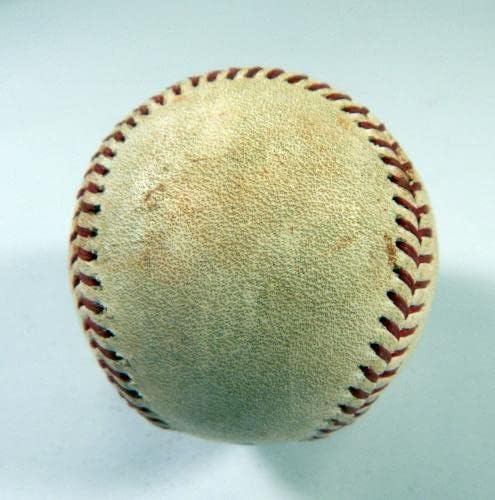 2021 Синсинати Редс Пирати В играта са Използвали Бейзбол Перес Сингъл Кевин Нюман Сингъл - MLB Играта Използва Бейзболни топки