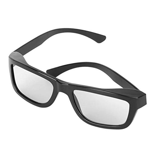 Кръгови Пасивни Поляризирани 3D Стерео Очила Черен цвят за 3D TV Real D IMAX Cinemas L15