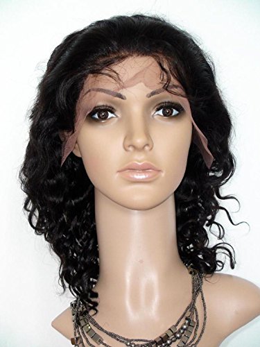 Красивите 10 Пълна Дантела Перуки, изработени От Човешка Коса С Детски Коса Индийски Дева Реми Human Hair Deep