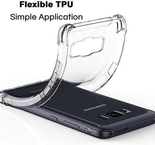 Raysmark Samsung Galaxy S8 Active Case, ултра-тънък, Устойчив На Надраскване Силиконов Защитен калъф от TPU