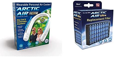 Персонален въздушен охладител Arctic Air Freedom - преносим 3 платна на шийката на вентилатор, удобен за носене