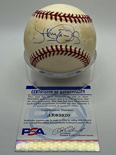 Джефри Хэммондс Ориолз Редс Подписа Автограф Официален представител на OMLB Baseball PSA DNA * 0 - Бейзболни топки