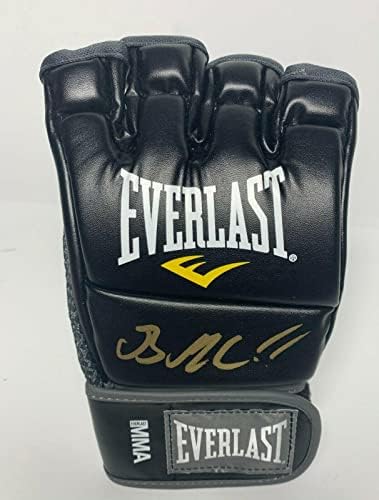 Брендън Морено Подписа Ръкавицата UFC Евърласт PSA AJ66972 - Ръкавици UFC с Автограф