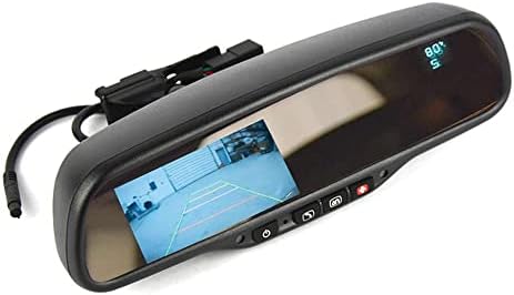 Огледало за обратно виждане Brandmotion 4,3 дисплей с GM OnStar, Автоматично Затъмняване, Компас, температура