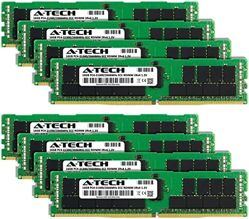 Комплект оперативна памет A-Tech 128 GB (8x16 GB) за Dell PowerEdge R840 - DDR4 2666 Mhz PC4-21300 ECC с регистрация