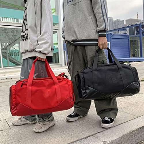 Многофункционална чанта-тоут GFDFD, маратонки BagGym, чанта-месинджър за фитнес, външна чанта за съхранение (Цвят: сив, Размер: