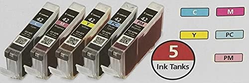 Мастило CanonInk CLI-42 5-Value Pack, Съвместими с PIXMA PRO-100 за принтер