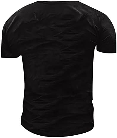 Swrowesi Мъжка Тениска С писмото принтом, Тениска с къс ръкав и кръгло деколте, Индивидуалност, Ежедневни Риза, Тениска