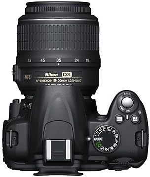 Цифров slr фотоапарат Nikon D3000 10.2 Mp с вариообектив Nikkor 18-55 mm f/3,5-5,6 G AF-S DX VR Nikkor