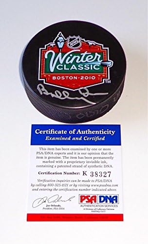 Боби Ор Бостън Бруинс Подписа Шайбата 2010 Winter Classic Psa Coa K38327 - за Миене на НХЛ с автограф