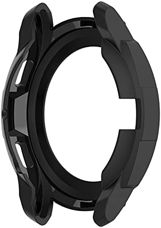 MOTONG За Samsung Galaxy Watch4 Classic 42 мм Защитен калъф за носене-Калъф от TPU + Bezel с кольцевым Циферблат Защитен