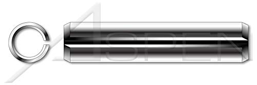 (100 бр.) M10 X 95 мм, ISO 8752, Метричен, Извити Щифтове с прорези, Сверхпрочный, Неръждаема стомана AISI 301