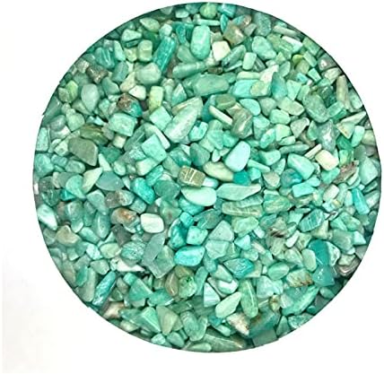 ERTIUJG HUSONG312 50 г Натурален Амазонита Crystal Чакъл Минерален Размагничивающий Аквариум за Декоративни Естествени Камъни