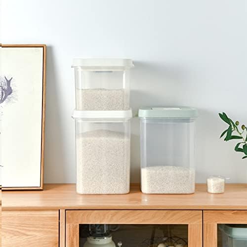 DVTEL Строга Кофа за ориз, Домакински Ориз цилиндър, Кутия за съхранение на зърно, ориз, брашно, Защитен от насекоми, влагоустойчив, отговарят на високи Кутия за съхран