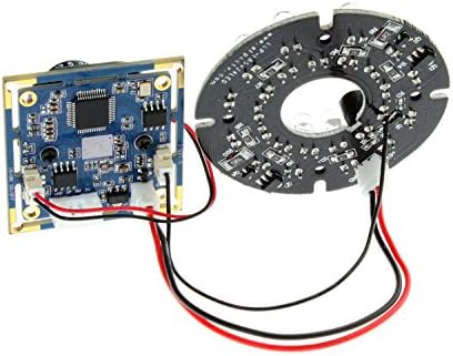 USB-камера ELP 1.0 Mp 720p с IR-дърворезба и IR led за интелигентно видеонаблюдение Ден и нощ