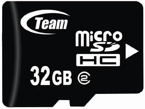 Карта памет microSDHC с турбо 32 GB за SAMSUNG M7600B M7600L. Високоскоростна карта памет идва с безплатни карти SD и USB.