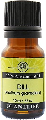 Етерично масло за ароматерапия Plantlife Dill - Директно от растенията, Чисто Терапевтични масло - Без добавки и пълнители