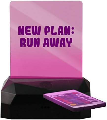Новият план: Убегай - Светодиодна акумулаторна табела с подсветка Edge USB