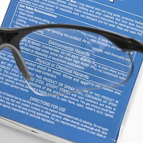 Delta Plus - Защитни Очила с полнообъективной лупа WELRX500C15 RX-500C с 1,5 Диоптриями, Черна Дограма / Прозрачни