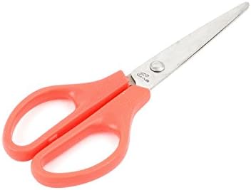 Aexit Ножици за Бродерия и Ножици САМ Оранжева Пластмасова Дръжка Метални Остри Режещи Ножици Режещи Ножици Инструмент Ножици