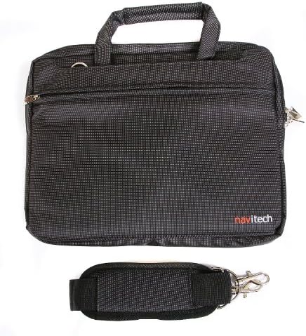 Калъф/чанта за лаптоп Navitech Black с размер на екрана 11,6 инча, който е съвместим с ультрабуком Dell XPS 11 2-в-1