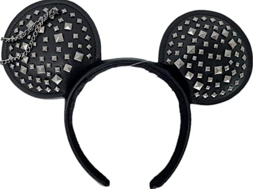 Превръзка на ушите с шипове DisneyParks, Черна, Един размер