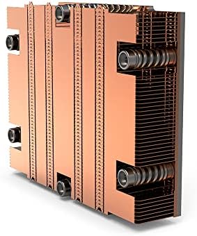Dynatron J2 Socket SP5 Мед Пасивен радиатор капацитет до 260 W за AMD Genoa