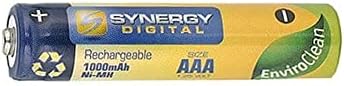 Цифрова батерия Synergy, която е съвместима с акумулаторна батерия за безжичен телефон Panasonic KX-TGA660B Ni-MH,