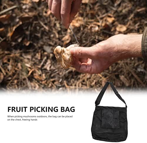 Чанта за събиране на гъби Drfeify, Полиестер, 43x42 см, Голяма Чанта Голям За събиране на реколтата, в Градината,