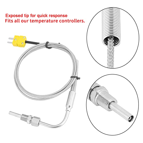 Сензор за температурата на отработените газове, Термопара Тип EGT K, Регулируем Изолация Заключване Налягане