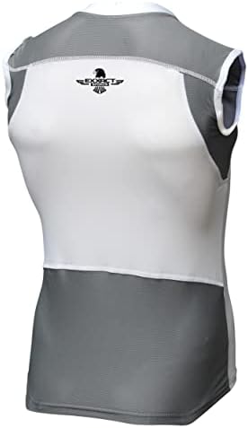 Exxact Sports Бейзболна Защита На Гърдата - Младежки Компресиране Риза С Подплата, Софтбольная Защита На Гърдата, Футболна Защита На Гръдната Кост
