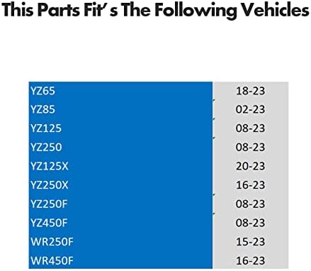 Пусковое устройство SCAR Мотокрос Launch Control Holeshot, Съвместимо с Yamaha YZ YZF WRF 65 85 125 250 YZF 250 450 YZ-F 02-23 - Син